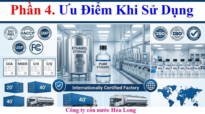 Cồn Ethanol Nhập Khẩu – Giải Pháp Nguồn Nguyên Liệu Chất Lượng Cao Cho Nhiều Ngành Công Nghiệp